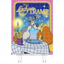 LADY AND THE TRAMP 透光 迷你PUZZLE LADY AND THE TRAMP 透光 迷你PUZZLE