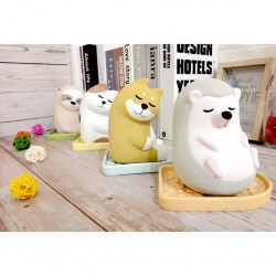 日本 DECOLE 陶瓷 除濕器 吸濕器 (刺蝟) 日本 DECOLE 陶瓷 除濕器 吸濕器 (刺蝟)