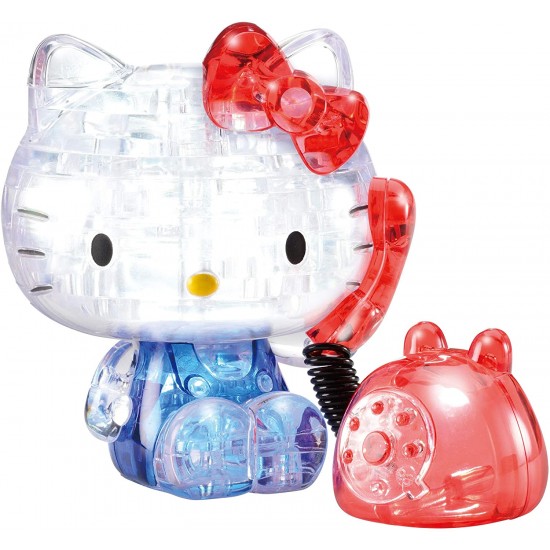 Hello Kitty 接電話 水晶 3D PUZZLE (港版)