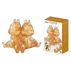 CHIP AND DALE 大鼻 鋼牙 水晶 3D PUZZLE(日版) CHIP AND DALE 大鼻 鋼牙 水晶 3D PUZZLE(日版)