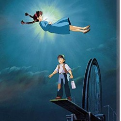 天空の城帆布板形拼圖 天空の城帆布板形拼圖