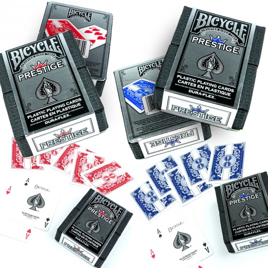 BICYCLE PRESTIGE 100% Plastic Playing Cards
