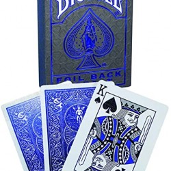 BICYCLE Metalluxe Blue PLAYING CARDS