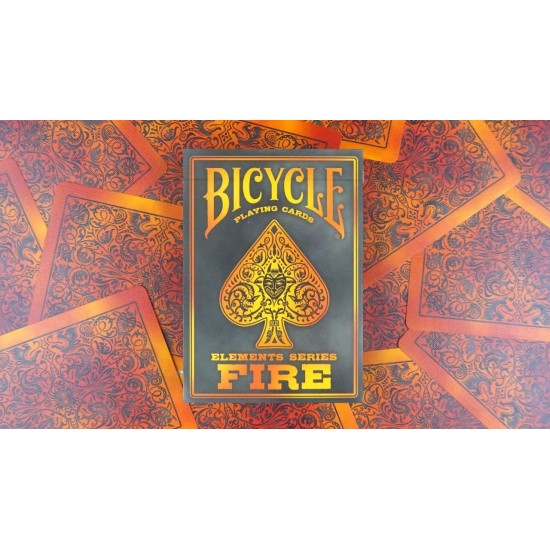 BICYCLE FIRE ELEMENT PLAYING CARDS