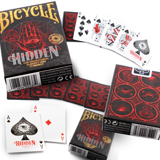 BICYCLE HIDDEN PLAYING CARDS