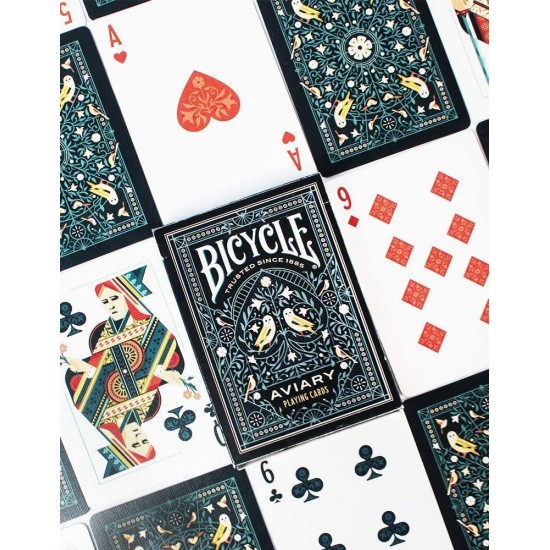 BICYCLE AVIARY PLAYING CARDS