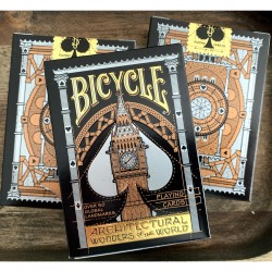 BICYCLE architectural wonders of the world  PLAYING CARDS
