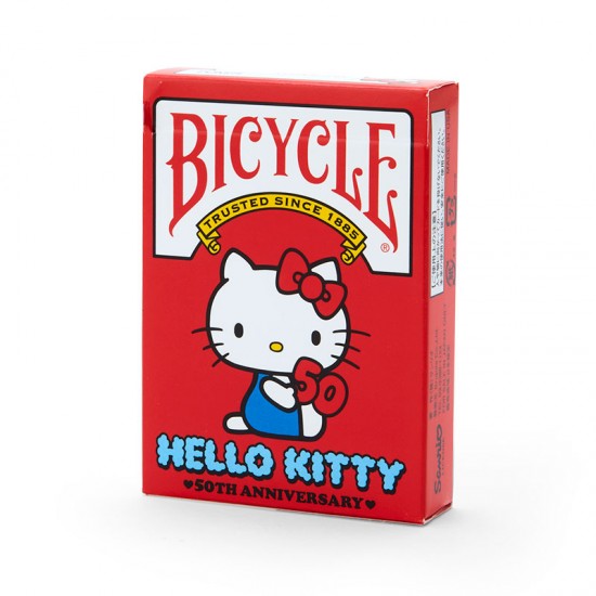 BICYCLE SANRIO Hello Kitty 50週年 PLAYING CARDS 限定版
