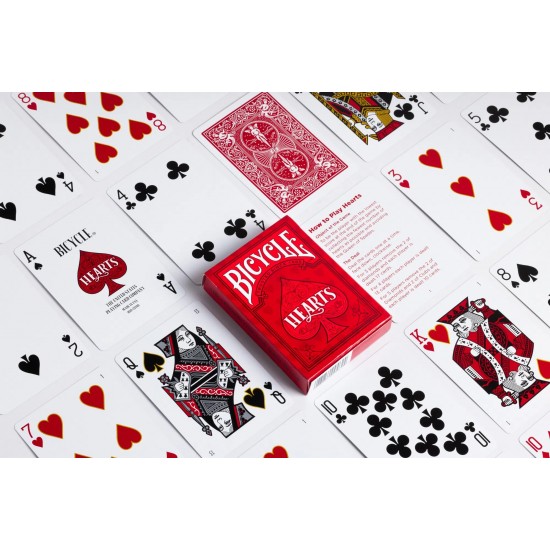 BICYCLE HEARTS PLAYING CARDS
