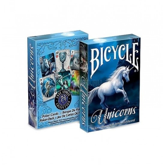 BICYCLE ANNE STOKES UNICORN PLAYING CARDS