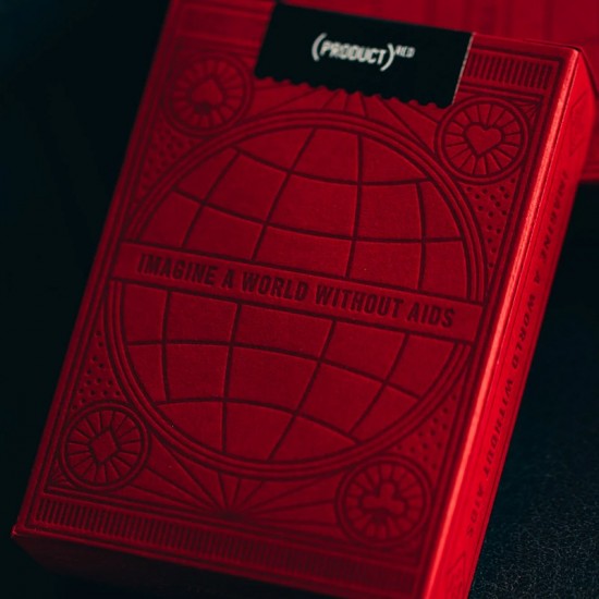THEORY 11 PRODUCT RED PLAYING CARDS