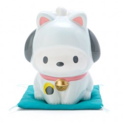 日本 Sanrio Pochacco PC狗 招財貓 陶瓷錢箱