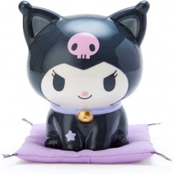 日本 Sanrio Kuromi 招財貓 陶瓷錢箱