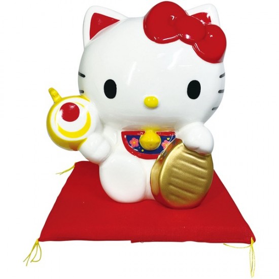 Hello Kitty 招財貓 陶瓷錢罌