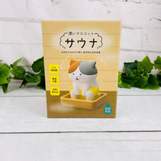 日本 Decole Paddy's Market 溫泉貓 柴犬 陶瓷 加濕器