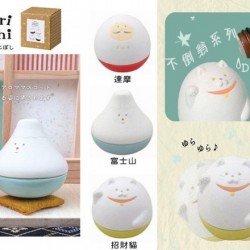 日本 DECOLE 陶瓷 不倒翁 香薰石 (招財貓) 日本 DECOLE 陶瓷 不倒翁 香薰石 (招財貓)