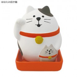 日本 CONCOMBRE 陶瓷 加濕器 開運 招財貓 日本 CONCOMBRE 陶瓷 加濕器 開運 招財貓