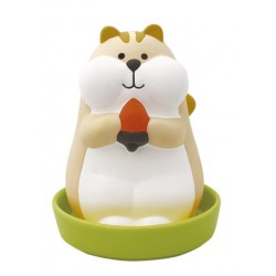 日本 CONCOMBRE 陶瓷 加濕器 松鼠