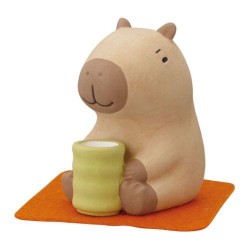 日本 DECOLE 動物茶道 陶瓷 香薰石 (水豚) 日本 DECOLE 動物茶道 陶瓷 香薰石 (水豚)