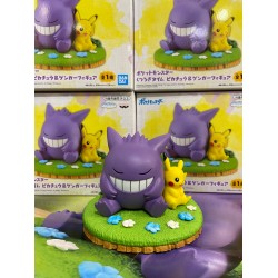 BANPRESTO-寵物小精靈 耿鬼＆比卡超 Figure