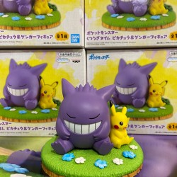 BANPRESTO-寵物小精靈 耿鬼&比卡超 Figure BANPRESTO-寵物小精靈 耿鬼&比卡超 Figure