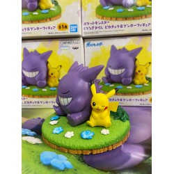 BANPRESTO-寵物小精靈 耿鬼＆比卡超 Figure