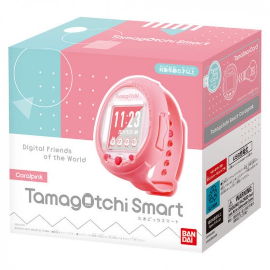Bandai Tamagotchi Smart Coralpink 他媽哥池 智能 手錶