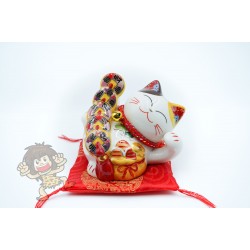 福緣貓 招財福袋 招財貓 錢箱(小)