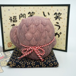 日本製 笑福 罕有粉紅色 貓頭鷹 日本製 笑福 罕有粉紅色 貓頭鷹