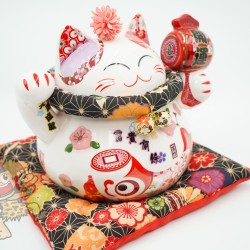 福緣貓  年年有餘 招財貓 錢箱