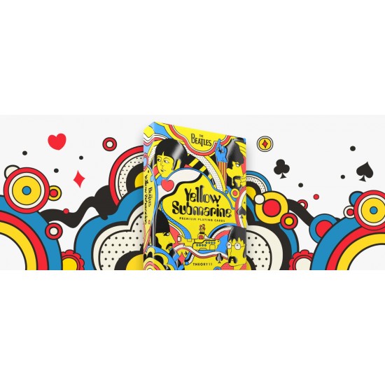THEORY 11 The Beatles Yellow Submarine Edition PLAYING CARDS 