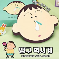韓國直送 蠟筆小新 阿呆 掛牆鐘 韓國直送 蠟筆小新 阿呆 掛牆鐘