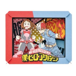 PAPER THEATER 英雄學院 麗日御茶子 轟焦凍 場景紙模型 PAPER THEATER 英雄學院 麗日御茶子 轟焦凍 場景紙模型