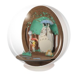 PAPER THEATER 龍貓 巴士站 場景紙模型 PAPER THEATER 龍貓 巴士站 場景紙模型