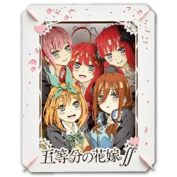 PAPER THEATER 五等分の花嫁 場景紙模型
