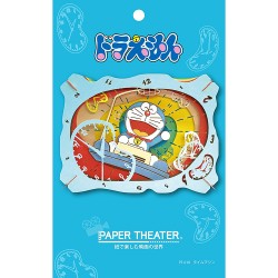 Paper Theater 多啦A夢 時光機 紙劇場 場景紙模型 Paper Theater 多啦A夢 時光機 紙劇場 場景紙模型