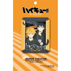 PAPER THEATER 排球少年 日向翔陽＆影山飛雄 場景紙模型