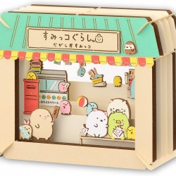 PAPER THEATER 角落生物 士多 場景紙模型