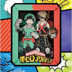 PAPER THEATER 英雄學院 綠谷出久 爆豪勝己 場景紙模型