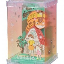 PAPER THEATER 龍貓 貓巴士 場景紙模型