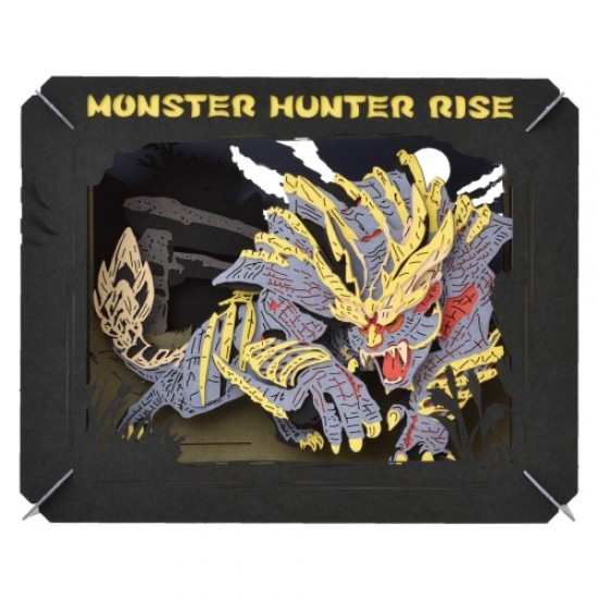 PAPER THEATER Monster Hunter Rise 場景紙模型