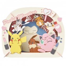 PAPER THEATER 比卡超 Heart Cosme 場景紙模型