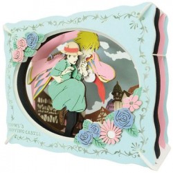 PAPER THEATER 哈爾移動城堡 空中散步 場景紙模型