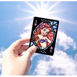 迪士尼 彩繪玻璃透光啤牌 DISNEY PLAYING CARD