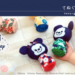 日本 Eyeup Disney 和風 手搖鈴 公仔 米奇&米妮一對 日本 Eyeup Disney 和風 手搖鈴 公仔 米奇&米妮一對