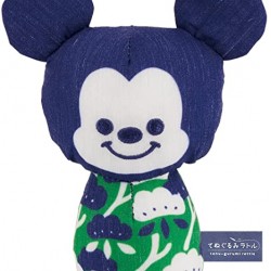 日本 Eyeup Disney 和風 手搖鈴 公仔 米奇&米妮一對 日本 Eyeup Disney 和風 手搖鈴 公仔 米奇&米妮一對