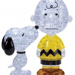 Snoopy CharlieBrown 3D 水晶 PUZZLE 港版 (Deluxe)