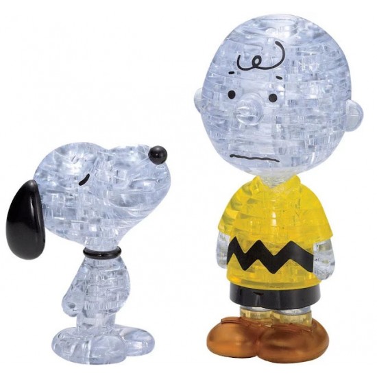 Snoopy CharlieBrown 3D 水晶 PUZZLE 港版 (Deluxe)